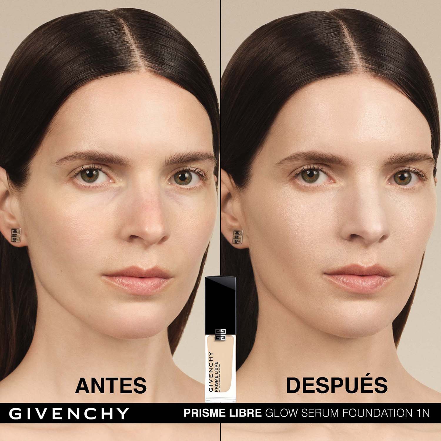 PRISME LIBRE GLOW SERUM FOUNDATION. BASE DE MAQUILLAJE EN SUERO QUE MEJORA LA PIEL, LUMINOSIDAD 24H E HIDRATACIÓN 48 H (BASE DE MAQUILLAJE EN SUERO)